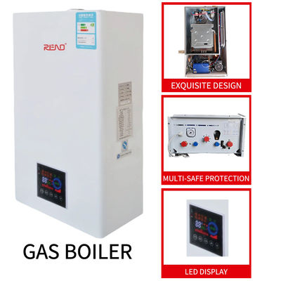 Gemaakt in van de Fabriekseuropa van China Gas van de Muurhung hot water heater ng /Lpg het Populaire zette de Dubbele Functiemuur Boiler op