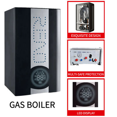 Gas Condenserende Muur Opgezette Boiler Zwart Shell die en Dubbele Functie verwarmen baden