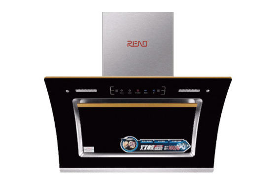 Roestvrije Stel Shell Kitchen Exhaust Hood Carbon-Filterkeuken Hood Extractor